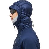 Peak Performance Helium Down Hybrid Hood Erkek Mavi Outdoor Ceketi - Lacivert