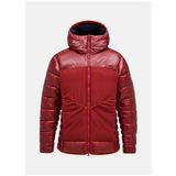 Peak Performance Koyu Kırmızı Erkek Kapüşon Yaka Mont G78983030_Minus Degree Down Puffer