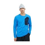 Peak Performance M Freelıght Polartec Grıd Erkek Günlük Sweatshirt G80161030T Mavi - Renk