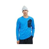 Peak Performance M FREELIGHT POLARTEC GRID Erkek Günlük Sweatshirt G80161030T Mavi