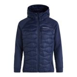 Peak Performance M Helium Down Hybrid Hood Erkek Lacivert Mont G77855120-18406 L