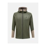 Peak Performance Rider Zip Hood Erkek Yeşil Sweatshirt G79437040-30228 - 2XL