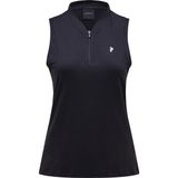 Peak Performance Turf Zip Sl Kadın T-shirt - Siyah - XS