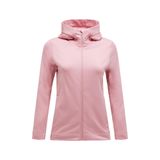 Peak Performance W Rider Tech Zip Hood Kadın Spor Ceketi, Kapüşonlu, Fermuarlı, Warm Blush, M Beden