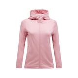 Peak Performance W Rider Tech Zip Hood Kadın Spor Ceketi, Kapüşonlu, Fermuarlı, Warm Blush, S Beden