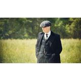 Peaky Blinders Model Sekiz Parçalı Standar Beden Şapka Siyah
