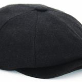Peaky Blinders Şapka Newsboy Trend 8 Parça Kasket Siyah