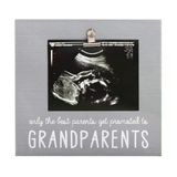 Pearhead Sonogram Fotoğraf Çerçevesi Büyükanne Ve Büyükbaba İçin Bebek Hatıra Resim Çerçevesi, Hamilelik Duyurusu, Bebeğin İlk Noel Hedi