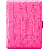 Pearl Japan Cosmos Croco Pembe 9'lu Deri Uzun Sigara Tabakası - Standart