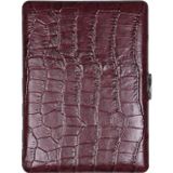 Pearl Japan Cosmos Deri Uzun Sigara Tabakası Croco Kahve 9lu