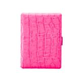 Pearl Japan Cosmos Deri Uzun Sigara Tabakası Croco Pembe 9lu