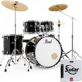 PEARL RS505BC/C31 Roadshow 5 Parça (20B/10T/12T/14F/14S) Aksamlı ve Sabian Zilli Akustik Davul Seti