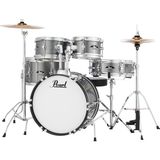 Pearl RSJ465C/C708 Roadshow Jr. Grindstone Sparkle 5 Parça (16B/8T/10T/13F/12S) Aksamlı ve Zilli Akustik Çocuk Davulu