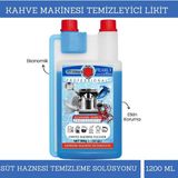 Pearly Caff Pearly Care Caffeo Kahve Makinesi Temizleyici Süt Haznesi ve Süt Çubugu Temizleyici Sıvı 1200 ml - 1 Adet