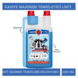 Pearly Care Coffeo Kahve Makinesi Süt Haznesi Ve Süt Çubuğu Temizleyici 1 L