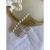 Pearly Handmade Inci Gold Tarak Toka (1 Adet)
