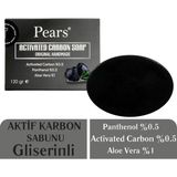 Pears Gliserinli Aktif Karbon Sabunu 120 gr Beyazlatıcı Özellikli El Yapımı Sabun