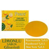 PEARS ORIGINAL HAND MADE LEMON SOAP WITH GLYCERINE - GLİSERİNLİ LİMONLU SABUN 120 GR