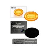 Pears Original Saf ve Yumuşak Sabun 100gr + Gliserinli Aktif Karbon Sabunu 120gr