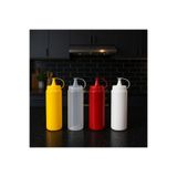 PEARSTORE Plastik Yağlık Sosluk Şişesi 700 Ml 4Lü , 4 Renk Yağdanlık,Sosluk Ketçap Yağdanlık Yağ Sos Şişesi