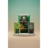 Peat Moss 10 L (1 Adet) + Jeotab Leonardit ve Organik Gübre Yetiştirme Paketi