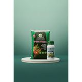 Peat Moss 10 L + Sıvı Bitki Besini 250 ml Yetiştirme Paketi