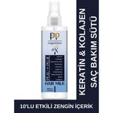 Peau De Pluie Durulanmayan Saç Bakım Spreyi 200 ml – Argan Yağı ve Bitkisel Keratinli, Elektriklenme Karşıtı, Hassas Saçlar İçin Kolay Tarama