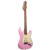 Peavey Raptor Lightning Bolt St Hss Stratocaster Elektro Gitar Shell Pink
