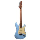 Peavey Raptor Lightning Bolt St Hss Stratocaster Elektro Gitar Sonic Blue