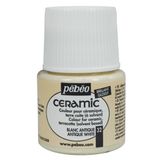 Pebeo 025 Antique White 45 ml Seramik Boyası