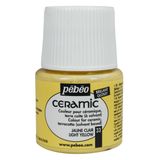 Pebeo 025 Light Yellow 45 ml Seramik Boyası