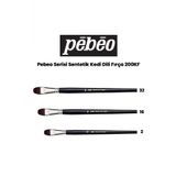 Pebeo 200KF Seri Sentetik Kedi Dili Fırça