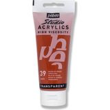 Pebeo 39 Transparent Venice Red 100 ml Akrilik Boya