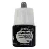 Pebeo 45 ml 130x09 Siyah Renk Marbling Black Ebru Boyası