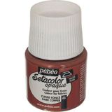Pebeo 48 Setacolor Kumaş Boyası 45 ml Metalik - Kahverengi
