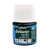 Pebeo 5576823 45 ml N:314 Petroleum Green Setacolor Suede Effect Kumaş Boyası