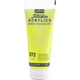 Pebeo 832 Fluorescent Yellow 100 ml Akrilik Boya