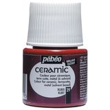Pebeo Ceramic 29 Ruby 45 ml Seramik Boyası