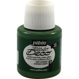 Pebeo Deco 110 ml Antik Yeşil Mat Ahşap Boyası Şişe Yeşil Renk ile Sanatsal Uygulamalar İçin