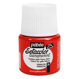 Pebeo Light Fabric (TRANSPARAN) Kumaş Boyası 26 Vermılıon 45 ml