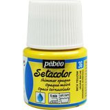 Pebeo N:36 Rich Yellow Setacolor Shimmer Parlak Opak 45 ml Kumaş Boyası