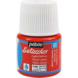 Pebeo Setacolor Light Fabric Transparan Kumaş Boyası 45ML 101 Bright Orange
