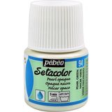 Pebeo Setacolor Opak Kumaş Boyası 45 ml N:94 Pearl Green Fırça ve Şablonla Uygulanabilir