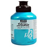 Pebeo Studio 357 İridescent Blue Green 500ml Akrilik Boya
