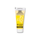 Pebeo Studio Akrilik Boya 100ml, Opak Sarı, Yüksek Yoğunluklu