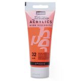 Pebeo Studio Yüksek Viskoziteli Akrilik Boya 100 Ml Cadmium Orange Hue 32