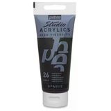 Pebeo Studio Yüksek Viskoziteli Akrilik Boya 100 Ml Mars Black 26