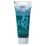 Pebeo Studio Yüksek Viskoziteli Akrilik Boya 100 Ml Phthalocyanine Green 42