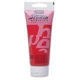 Pebeo Studio Yüksek Viskoziteli Akrilik Boya 100 Ml Quinacridone Scarlet 20