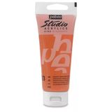 Pebeo Studio Yüksek Viskoziteli Metalik Akrilik Boya 100 Ml Iridescent Orange Yellow 353